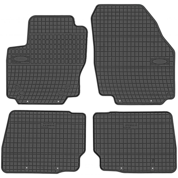 Set Covorase Auto Cauciuc Negro Ford Mondeo 4 2007-2014 0302